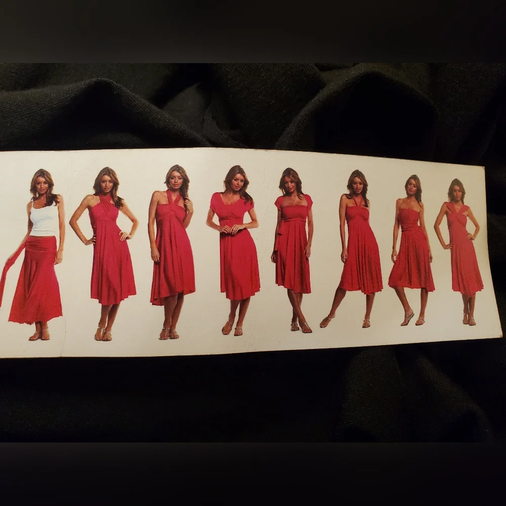 ELAN 8 WAY CONVERTABLE DRESS SIZE SMALL STRETCH KNIT NEW WITH TAGS! - Picture 10 of 10